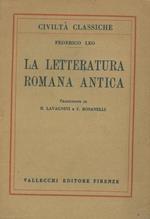 La letteratura romana antica