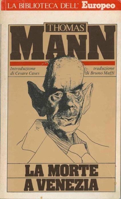 La morte a Venezia - Thomas Mann - copertina