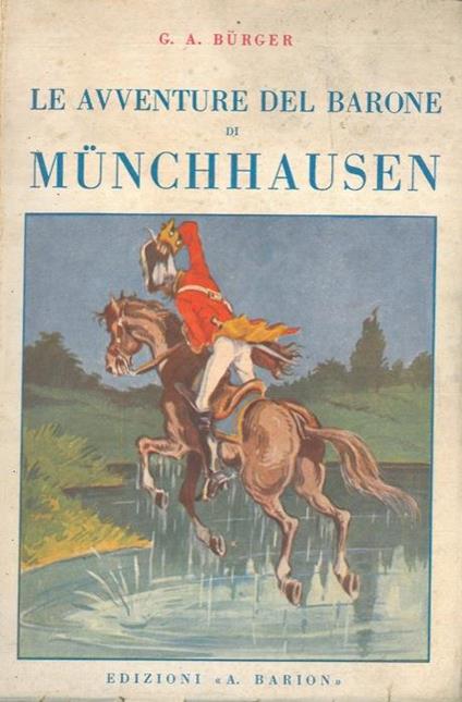 Le avventure del barone di Munchhausen - G. Burger - copertina