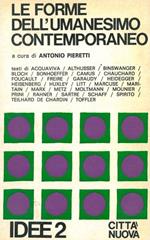 Le forme dell'umanesimo contemporaneo