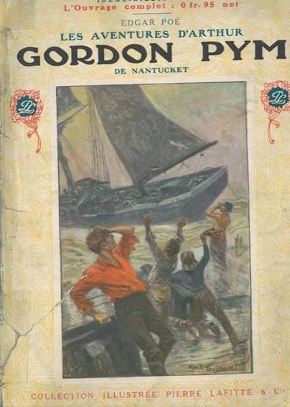 Les adventures d'Arthur Gordon Pym de Nantucket - Edgar Allan Poe - copertina