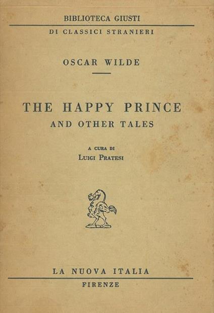 The happy prince and other tales - Oscar Wilde - copertina