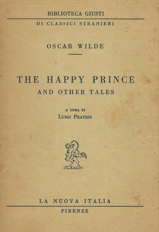 The happy prince and other tales - Oscar Wilde - copertina