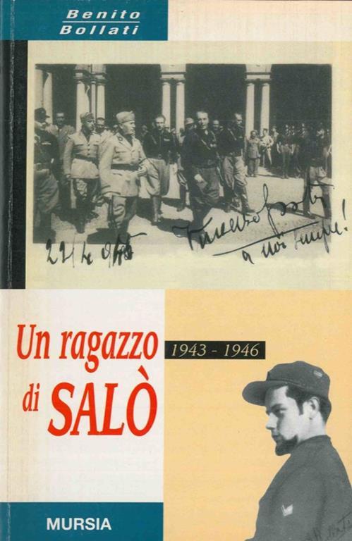 Un ragazzo di Salò - Benito Bollati - copertina