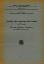 Contributo alla conoscenza dello sviluppo nei Percidi. Uova, stadi embrionali e post-embrionali di Polyprion cernium (Val.)