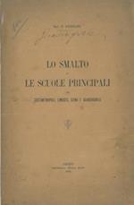 Lo smalto e le scuole principali di Costantinopoli, Limoges, Siena e Guardiagrele