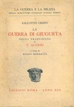 La guerra di Giugurta nella traduzione di V.Alfieri