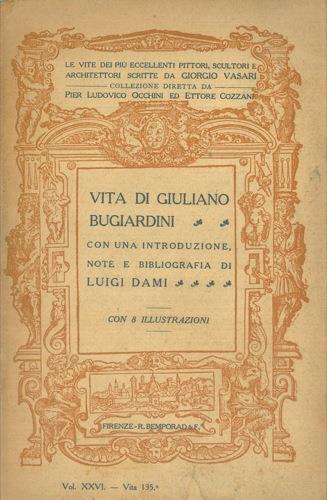 Vita di Giuliano Bugiardini pittore fiorentino - Giorgio Vasari - copertina