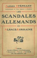 Les scandales allemands en Alsace-Lorraine