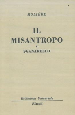 Il misantropo. Sganarello - Molière - copertina