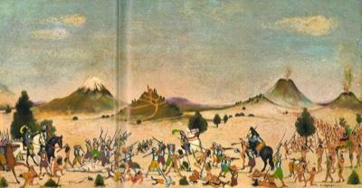 La fine dell'impero azteco - P. Guillot - copertina