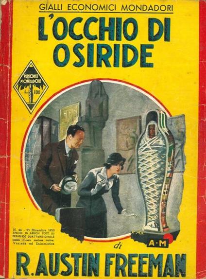 L' occhio di Osiride - R. Austin Freeman - copertina