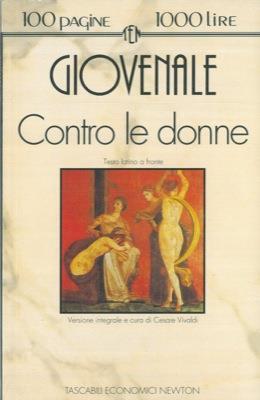 Contro le donne - D. Giunio Giovenale - copertina