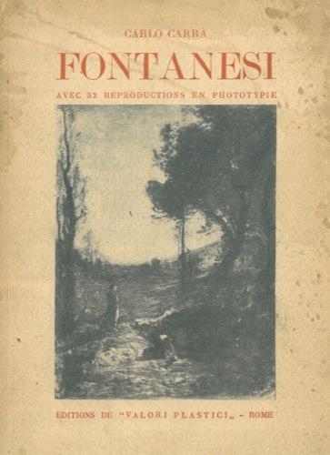 Fontanesi - Carlo Carrà - copertina