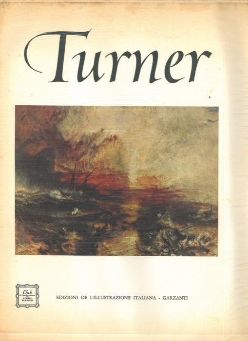 Turner - John Rothenstein - copertina