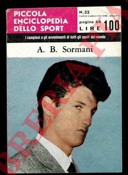 A.B. Sormani - Angelo Pinasi - copertina