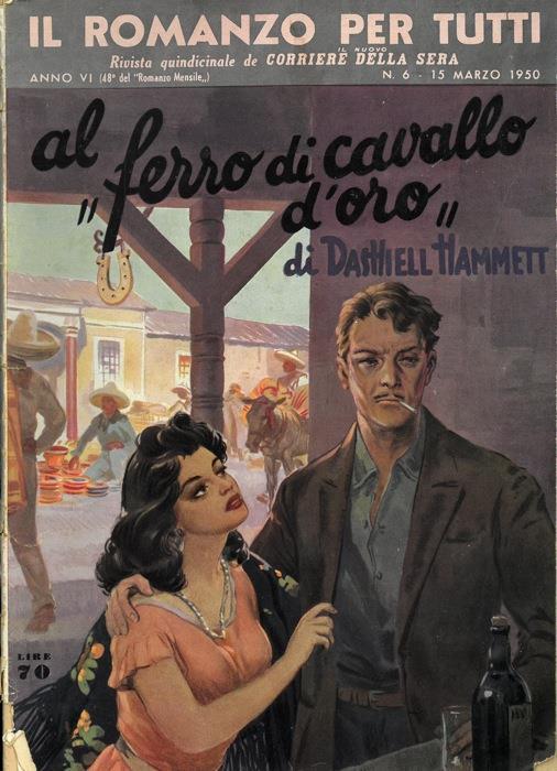 Al "ferro di cavallo d'oro" - Dashiell Hammett - copertina