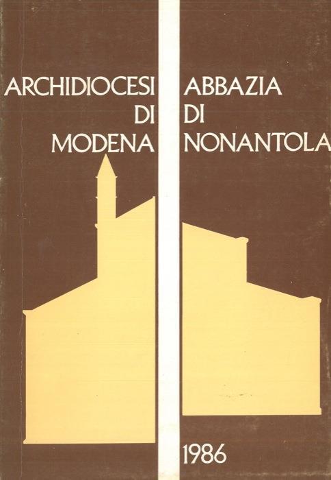 Archidiocesi di Modena. Abbazia di Nonantola - copertina