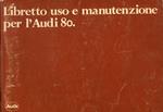 Audi 80. Libretto uso e manutenzione