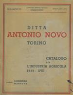 Catalogo per l'industria agricola. 1939-XVII,