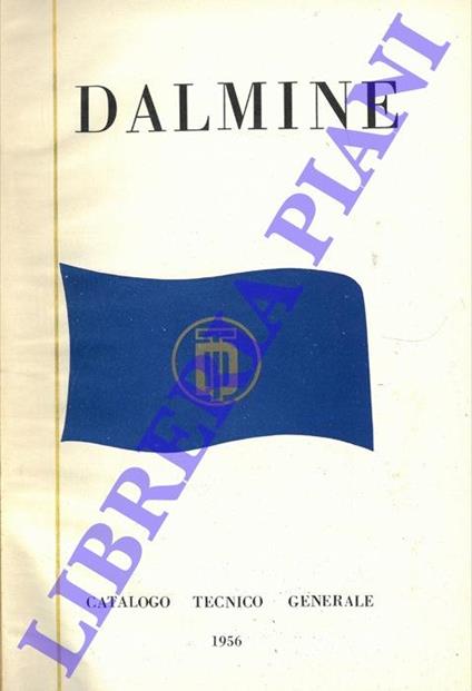 Catalogo tecnico generale - copertina