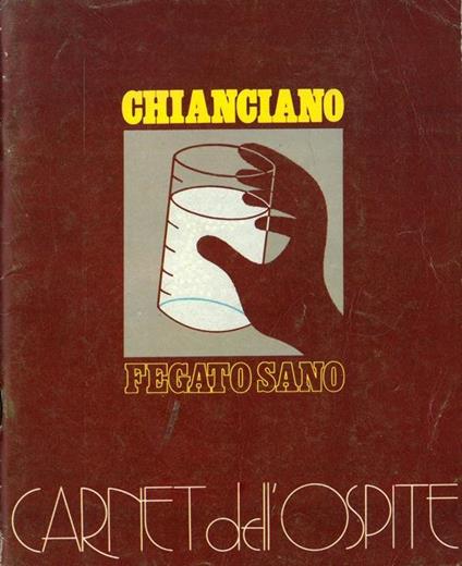 Chianciano fegato sano. Carnet dell'ospite - copertina