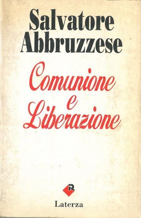 Comunione e Liberazione - Salvatore Abbruzzese - copertina