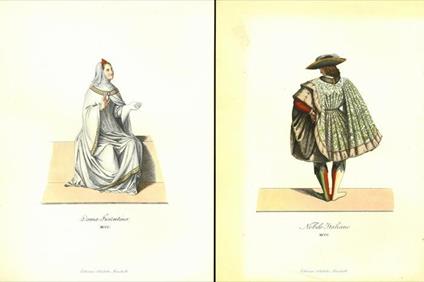 Costumi medievali. MCCC/MCCCC - copertina