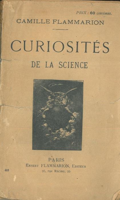 Curiosités de la science - Camille Flammarion - copertina