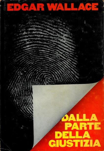 Dalla parte della giustizia - Edgar Wallace - copertina