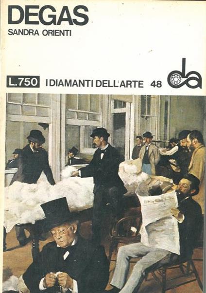 Degas - Sandra Orienti - copertina