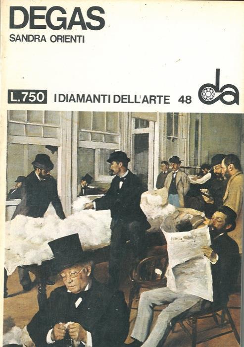 Degas - Sandra Orienti - copertina