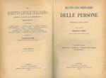 Dello stato e della condizione giuridica delle persone secondo la legge civile. I. Diritti civili - Cittadinanza - Condizione dello straniero - Del matrimonio. UNITO A: Del domicilio e della residenza. DelL'assenza delL'influenza delle condanne penal