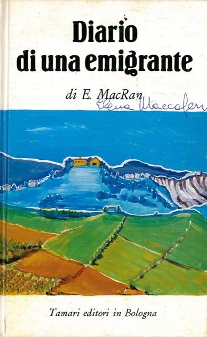 Diario di una emigrante - copertina