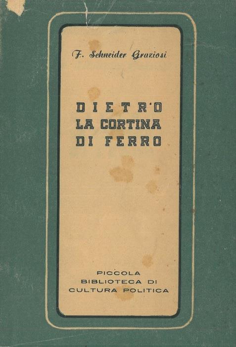 Dietro la cortina di ferro - copertina