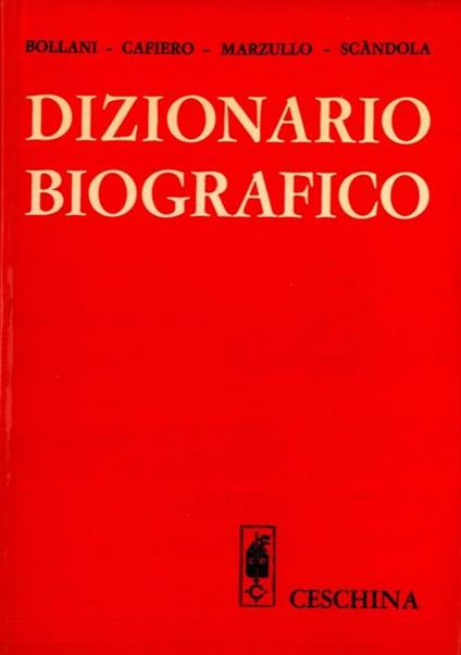 Dizionario biografico complemento di ogni dizionario - copertina