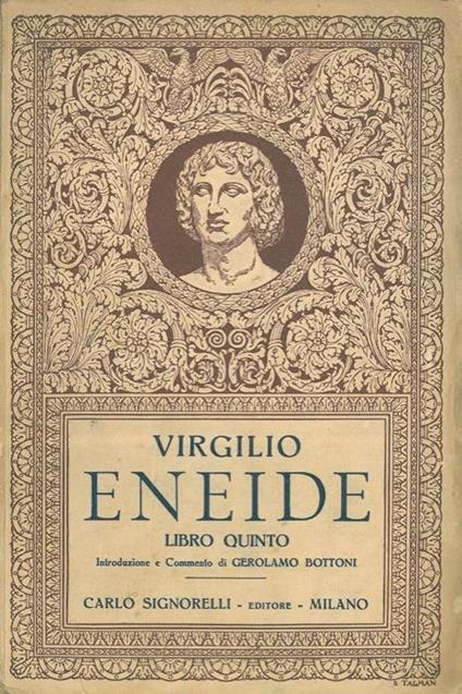 Eneide. Libro quinto - Publio Virgilio Marone - copertina