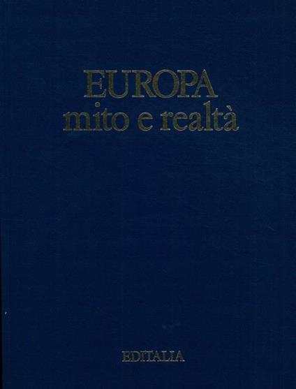 Europa. Mito e realtà - copertina