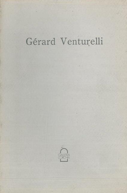 Gérard Venturelli - copertina