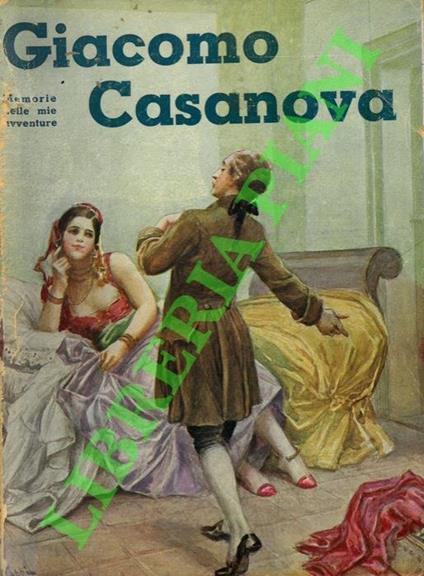 Giacomo Casanova memorie delle mie avventur - copertina