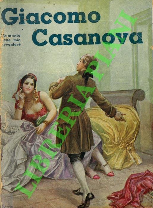 Giacomo Casanova memorie delle mie avventur - copertina