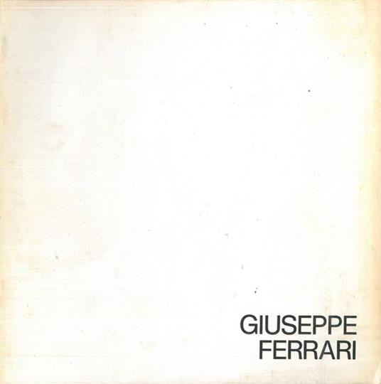 Giuseppe Ferrari - Adriano Baccilieri - copertina