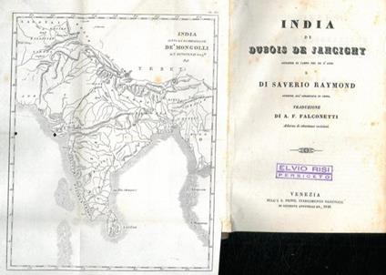India. Traduzione di A.F. Falconetti - copertina