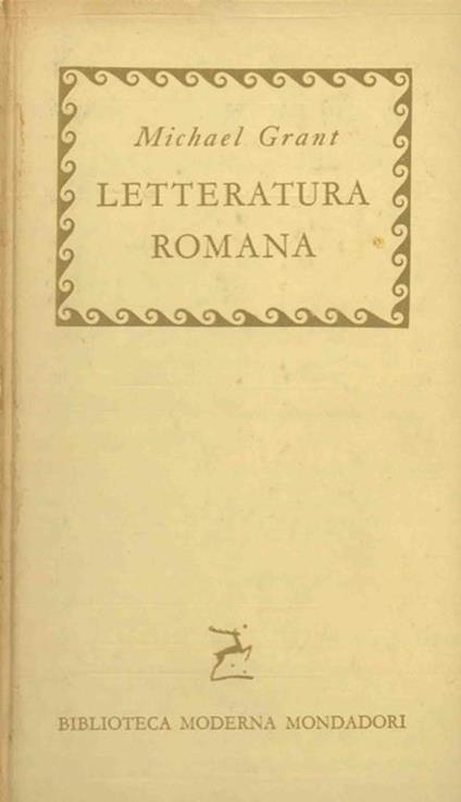Letteratura romana - Michael Grant - copertina
