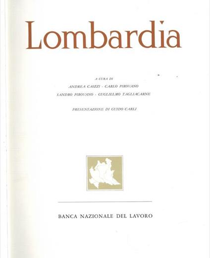 Lombardi - Andrea Caizzi - copertina