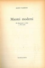 Maestri moderni