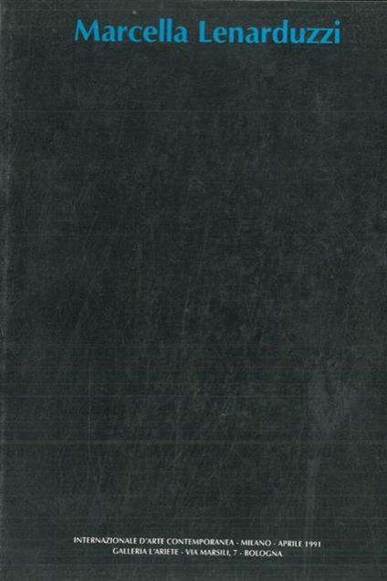 Marcella Lenarduzzi - Franco Passoni - copertina