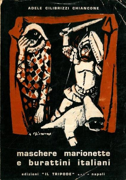 Maschere, marionette e burattini italiani - copertina