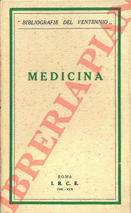 Medicina - copertina