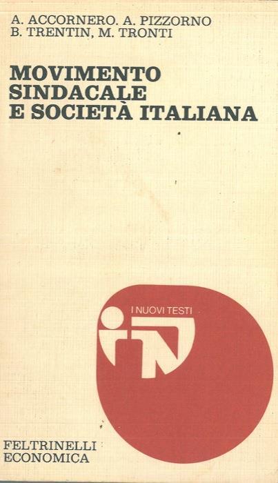 Movimento sindacale e società italiana - copertina